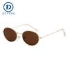 Defeng 3020 Novo Retro Oval Frame Óculos de Sol Masculinos Óculos de Sol Femininos Anti-UV Cross-Border