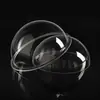 Tampa Hemisférica de Acrílico Lâmpada de Bola Oca Transparente Abajur Bola de Cristal Ninho de Gato Cápsula Espacial Tampa de Exibição à Prova de Poeira