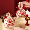 Bolsas de dulces para bodas, cajas de dulces plegables de terciopelo para bodas, empaque de dulces de alta gama para recuerdos, modelo nuevo 2026