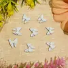 Mariposa dulce de dibujos animados, lazo, mariposa linda, piezas de accesorios DIY para fundas de teléfono, pinzas para el pelo, sombreros y bufandas