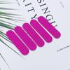 Use uma pequena tira de fricção para nail art mini lasca de madeira descartável pequena tira de esfregar preto e branco tira de unha fina