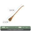 Souvenirs de Vajilla de Madera Maciza, Cucharas de Madera, Cucharas para Niños, Cucharas Pequeñas para Sopa de Mango Largo, Mini Cucharas para Postre, Cucharas para Revolver Miel, Cucharas para Adultos