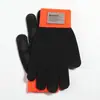 Guantes de Punto de Invierno para Hombre, Guantes de Lana Forrados de Felpa para Ciclismo, a Prueba de Frío, a Prueba de Viento, Antideslizantes, Pantalla Táctil, Guantes Cálidos para Estudiantes