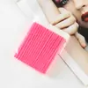 Pincel de Lábios Sólido Descartável, Pincel Flocado para Gloss Labial, Pincel de Maquiagem, Cotonete de Limpeza para Mousse de Cílios
