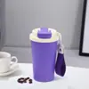 Taza de Café Termo de Acero Inoxidable 316 de 350ml para Hombres y Mujeres Taza para Beber en el Coche Botella de Agua de Regalo con Logo Personalizado