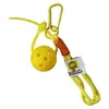Chaveiro Cordão Pickleball Plástico Pe Bola Cordão de Nylon Leve Compacto Portátil Acessório da Moda Tendência