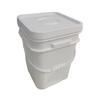 Cubo Cuadrado de Plástico Fuhang Estilo Americano 20L, Cubo Cuadrado de Boca Ancha 20L, Cubo Cuadrado para Pintura, Cubo para Pesticidas