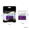Set de Cabezales para Pulir Uñas Transfronterizo Estilo Ruso Pre-cortado Removedor de Piel Muerta Cerámica para Uñas y Aleación Set de Cabezales Pulidores