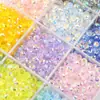 K9 Premium Cuentas Planas Guohua 4/6/8mm Ruedas Austriacas Cristal Swarovski Color AB Cuentas Espaciadoras Hecho a Mano DIY