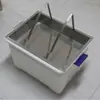 Estante recolector de miel para apicultura, charola profunda de acero inoxidable para corte de miel, charola recolectora de miel, juego de 2 piezas de placa base para miel
