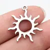 27X24mm 2g Plata Antigua Accesorios de Joyería DIY Material Venta Caliente Transfronteriza Directo del Fabricante Colgante de Sol