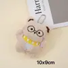 Lindo Colgante de Peluche de Gato con Gafas Llavero de Muñeca de Dibujos Animados Transfronteriza Decoración para Bolso de Niña Pequeño Regalo Venta al por Mayor