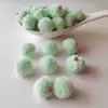 20mm Bola Colgante de Otoño e Invierno Bola de Pelo de Conejo Colgante de Felpa DIY Accesorios de Joyería Cuentas Cadena de Teléfono Móvil Llavero
