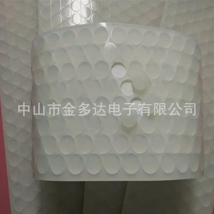 透明自粘硅胶垫_