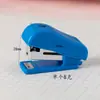 Grapadora Mini Creativa para Estudiantes, Grapadora de Ahorro de Esfuerzo, Grapadora Pequeña de Papelería, Máquina Pequeña de Encuadernación para Grapar Exámenes
