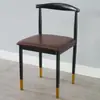 Cadeira de Jantar Cadeira para Sala de Jantar em Casa Cadeira de Canto para Mesa de Jantar Madeira Maciça Imitação Simples Moderna Ferro Banco Casual para Mesa com Encosto