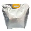Fabricante Personalizado 2.5L5L10L Bolsa com Bico de Alumínio Puro Bolsinha Embalagem para Sopa Sopa Embalagem para Líquido Bolsa Composta