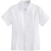 Camisa Branca para Mulheres, Manga Longa, Corte Justo, Gola Pontuda, Roupa de Negócios, Traje Formal, Uniforme de Trabalho, Uniforme JK, Versátil para Primavera, Verão e Outono, Transfronteiriço