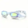 Procesamiento Personalizado Comercio Exterior Venta Caliente Gafas HD Antivaho Marco Pequeño Adulto Galvanizadas Gafas de Natación Fabricante de Equipo de Natación