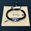 Pulseira Mais Vendida na Amazon Transfronteiriça para Crianças, com Stitch e Angel, Pulseira Tecida à Mão, Atacado Direto do Fabricante