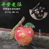 Direto da fábrica cor lichia pet de chá variedade criativa de frutas despejar água quente brincar de chá cerimônia do chá ornamentos de conjunto de chá