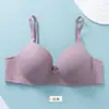 Ropa Interior Europea y Americana Sexy de Encaje Talla Grande para Mujer Push-Up Ajustable Muestra Pechos Grandes Pequeños Delgados Transpirable Sujetador