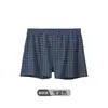 Calzoncillos tipo bóxer a cuadros para hombre de moda Ajuste holgado Ropa interior para hombre Calzoncillos tipo bóxer a cuadros para hombre