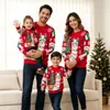 Amazon Nuevos Conjuntos Navideños Familiares Europeos y Americanos Suéteres para Adultos y Niños con Diseño de Tejido Jacquard de Alpaca