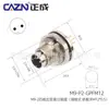 Conector Estanco para Montaje en Placa Zhengcheng M9 de 2 Pines 3 Agujeros 4 Pines 5 Núcleos 67 8 Núcleos Conector Hembra de Aviación para PCB