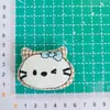 Novos Acessórios de Gato com Estampa Xadrez Estrela Fofo e Doce Estilo Fresco, Acessórios de Cabelo para Bonecas, Decorações de Roupas e Materiais