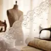 Dulong Fabricante Atacado Acessórios Têxteis para Casa Novo Tecido de Algodão Tencel Bordado Renda Guarnição Roupas Lolita Femininas