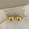Nicho design sentido dourado arco escovado brincos de metal feminino único requintado viajante todos os brincos de combinação