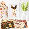12 Folhas de Compra Direta Transfronteiriça Papel para Diário DIY Festa de Ação de Graças Material de Decoração para Festival da Colheita de Outono