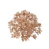 Hortensia de madera dorada de imitación, flor artificial para Año Nuevo, boda, hogar, fotografía, decoración, regalo, flor dorada al por mayor