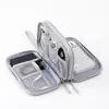 Bolsa de Almacenamiento para Cables de Datos Impermeable, Bolsa de Almacenamiento para Batería Portátil (Power Bank), Bolsa de Almacenamiento para Cargador, Bolsa de Almacenamiento para Auriculares Digitales