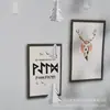 Adornos Colgantes Creativos Árbol de Navidad Decoración para Fiestas Navideñas Guirnalda de Árbol 3D con Purpurina Arreglo de Ambiente Diseño de Banderín