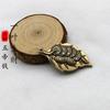 Colgante de calabaza de latón con forma de zodiaco de la fortuna de una noche, llavero de coche, regalos creativos, venta al por mayor de productos básicos de Yiwu