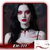 2025 Novos Adesivos de Tatuagem de Halloween Transfronteiriços Adesivos de Cicatriz para Rosto à Prova d'Água Adesivos de Cicatriz Engraçados de Terror de Halloween