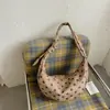 Bolsa Fresca e Doce de Bolinhas para Axila Feminina 2026 Nova Estilosa Nicho Plissada Bolsa Bolinho Versátil para o Dia a Dia Bolsa de Ombro
