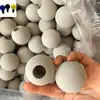 Gris EVA Pistola de Fascia Cabeza de Bola de Masaje Cabeza de Pistola de Masaje Cabeza de Bola de Masaje con Forma Especial de EVA Bola de Fascia Bola de Masaje Arcoíris