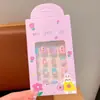 Lindas pegatinas de uñas de la serie Sanrio, exquisitas pegatinas de uñas para niños, pegatinas de uñas Kulomi Meruti para niños