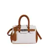 Bolsos de Mujer de Moda Transfronterizos 2026 Nuevo Bolso Tipo Kelly Color-Block Gran Capacidad Bolso de Mano Hombro Cruzado Bolso de Viaje para Mujer