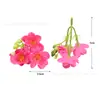 Cadena de Flores de Jazmín Racimo Artificial de Jazmín Pasador Adorno para el Cabello Abanico de Estilismo Arreglo Floral Caja de Flores Paquete de Materiales Accesorios DIY