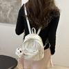 Mochila Casual Ins Estilo Coreano Estudiante Universitario Ligera Mochila Pequeña Bolso Bandolera Cruzado para Viaje Diario para Mujer Versátil Transfronterizo