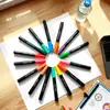Pluma Delineadora Pluma DIY Hecha a Mano Pluma para Grafiti Pluma para Diario Pluma para Neumáticos Pluma de Pintura de Color Pintura Retocadora para Autos que No se Desvanece