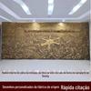 Relevo em Fibra de Vidro Imitação de Cobre Salão de Exposição de Museu Parede de Fundo Cultural Interna Grande Relevo em Cobre Fundido Grande Quantidade e Bom Preço
