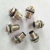 Acessórios de Placa Fixa M12 4 Pinos 5 Furos 6 Fios 8P 12 Fios Soquete Conector de Sensor Plugue de Aviação Grau Industrial