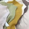 [en stock amigable con la piel y fácil de usar suave waxy interior ropa para niños niños y niñas elástico tejido base camiseta niños cuello semi-alto tejido