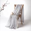 Bufanda de Lana Jacquard a Cuadros Teñida en Hilo, Tejido Fino y Delgado, para Habitaciones con Aire Acondicionado, Chal de Color Sólido, Moda Otoño/Invierno 2026
