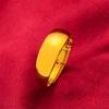Anillo de Moneda Europea Chapado en Oro Latón Anillo Harinoso Usable para Hombres y Mujeres Anillo de Pareja Chapado en Oro Joyería de Oro de Arena Vietnamita